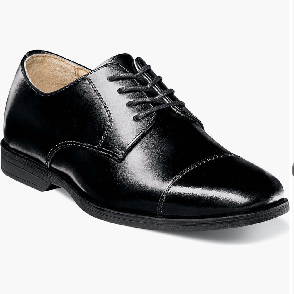 Florsheim reveal cap toe derby kids shoe